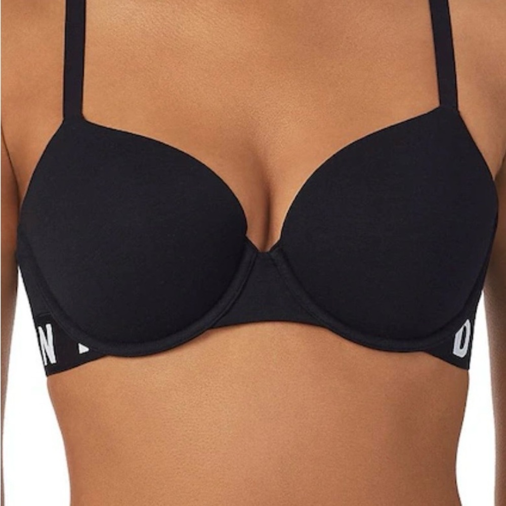 DKNY by Donna Karan Cozy Underwire Adjustable‎ Strap T-Shirt Bra Women's 36B